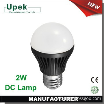 2w LED dc lamp for solar system home system